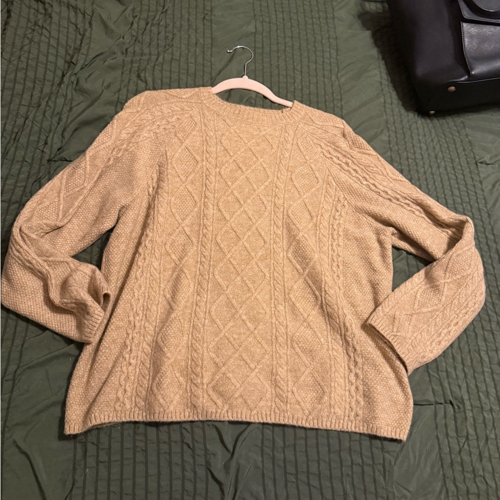 Vince Camuto Tan Women’s Sweater Size Large - Picture 3 of 10